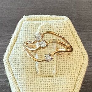 Joseph Esposito 14K GE Zircon Ring 9
